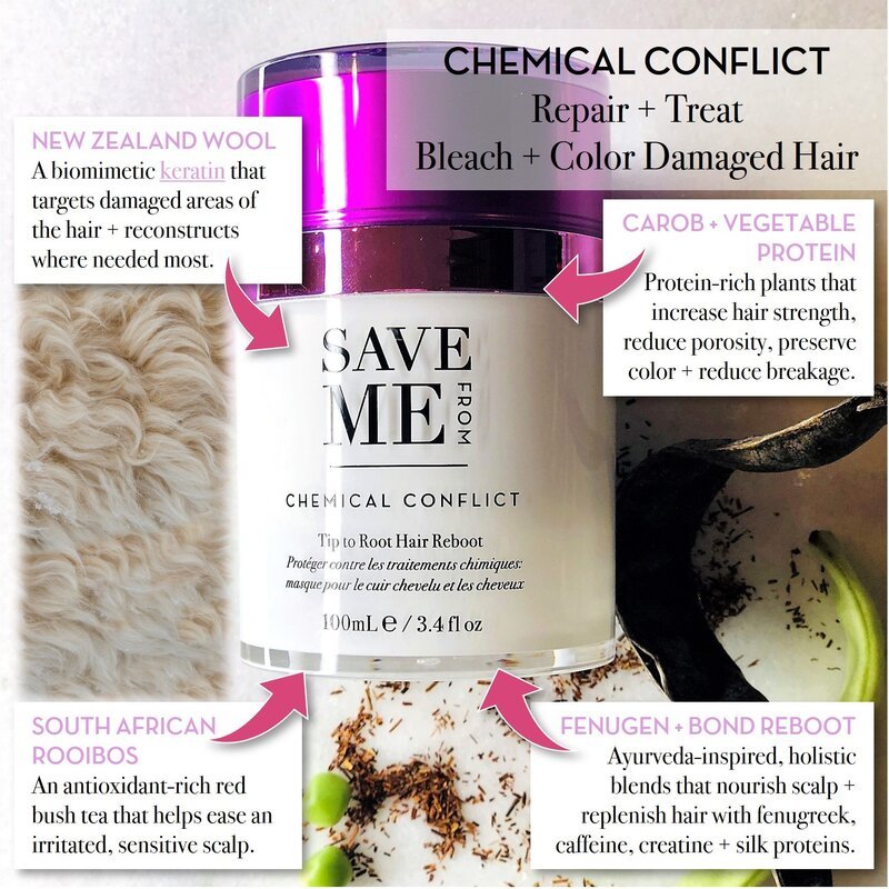 save me from chemical conflict hair repair treatment ingredients