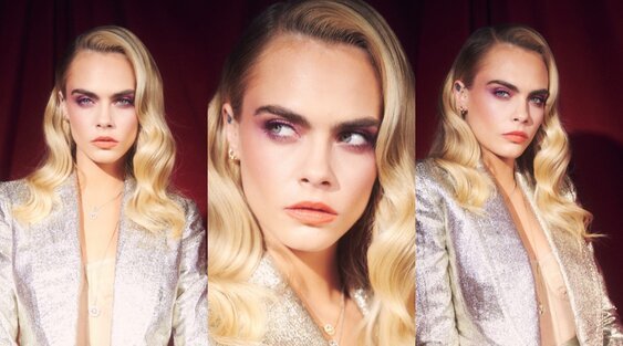 Cara Delevingne's American Music Awards Hairstyle Styled by Danielle P ...