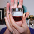 Save Me From Age Acceleration Tip-to-Root Hair Reboot with customer testimonial: ‘Diagnosed with alopecia and experiencing patchy shedding, I’ve used a small leave-in amount since April (introduced at a spa in Oceanside, CA) and now see less shedding and regrowth in my patches.