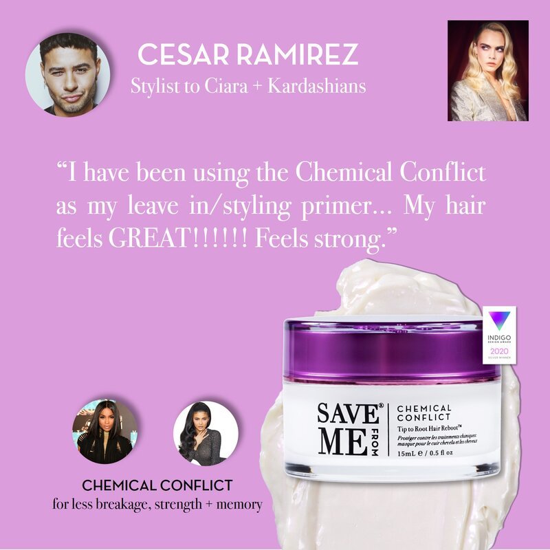 save me from chemical conflict hair repair treatment reviews