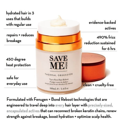save me from thermal obsession heat protection and hair repair benefits