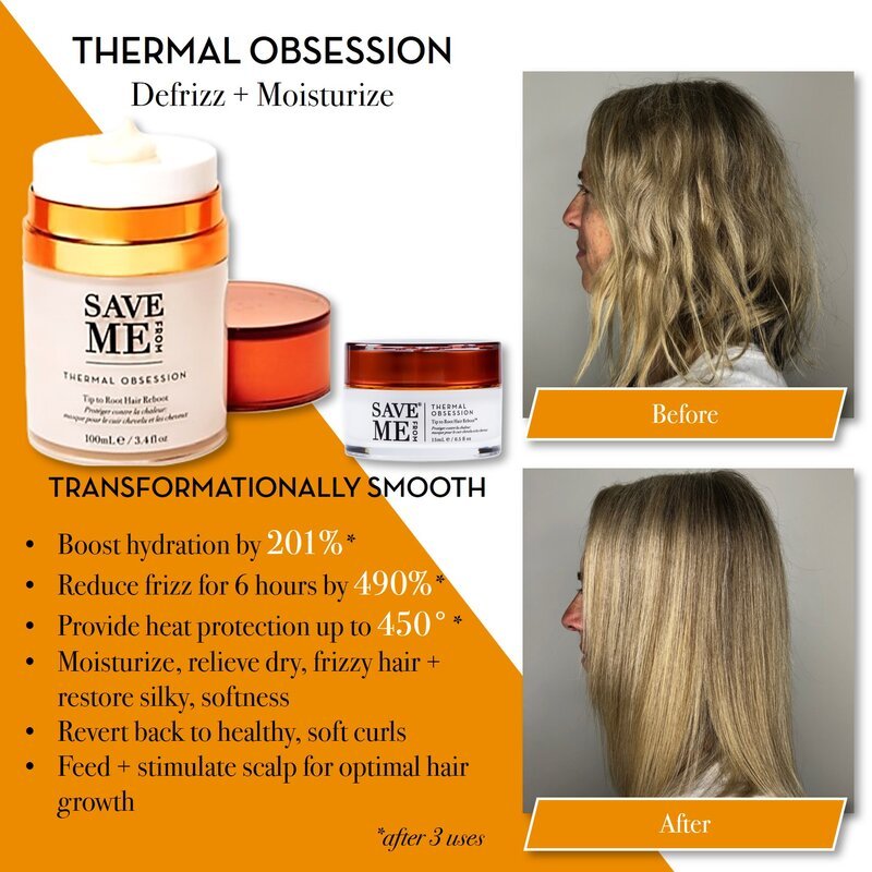 save me from thermal obsession heat protection and hair repair results